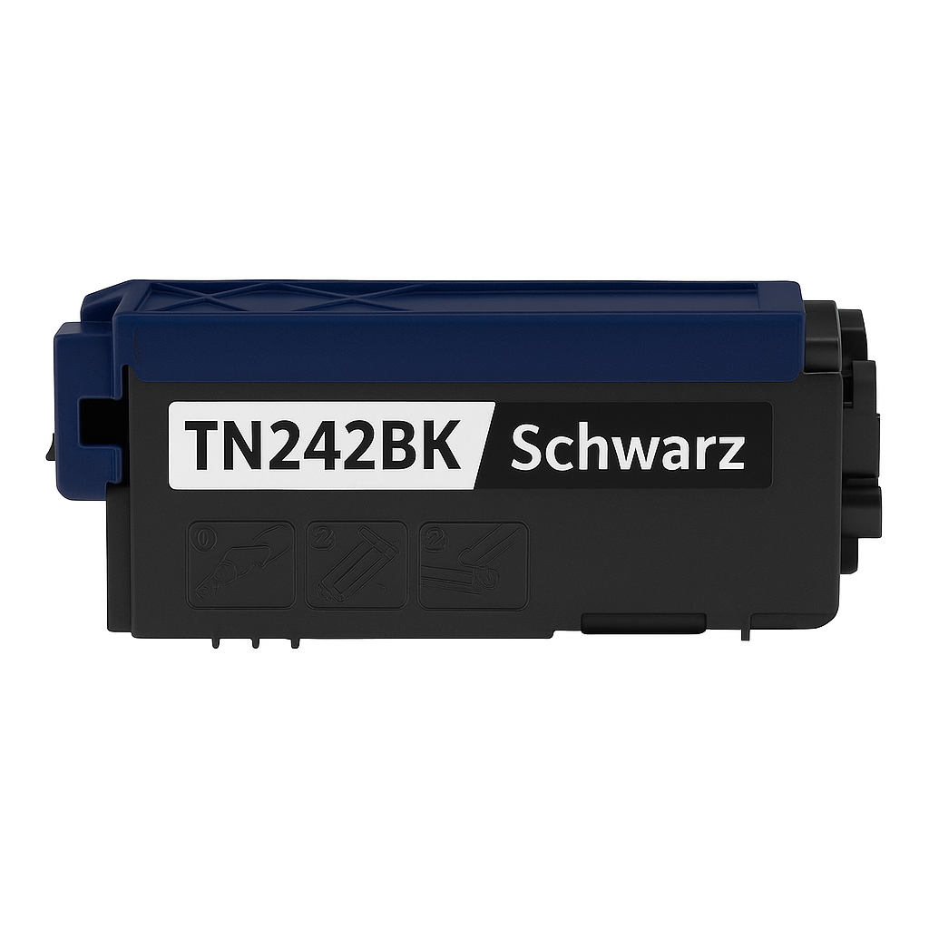 Brother Kompatible Toner für TN-242BK Schwarz (TN242BK) Schwarz | Ersatztoner, Alternativtoner TN242BK (TN-242)