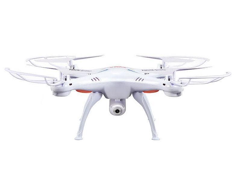 Quad-Copter SYMA X5SW 2.4G 4-Kanal mit Gyro + Kamera, WiFi+FPV (Weiss)