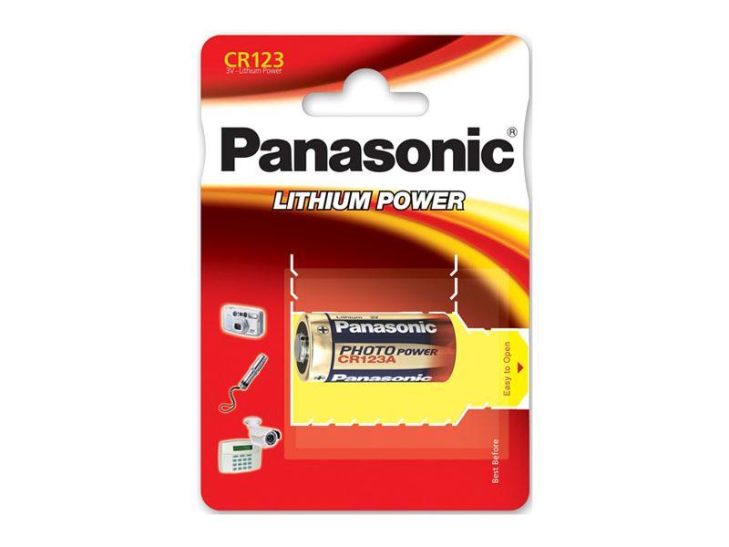 Batterie Panasonic Lithium Power CR123 (1 St.)