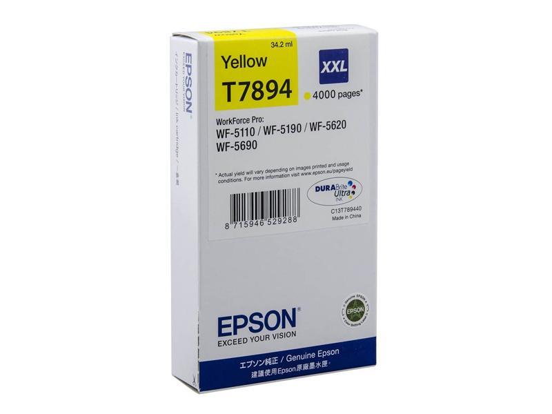Epson Tintenpatrone - C13T789440 - yellow XXL C13T789440