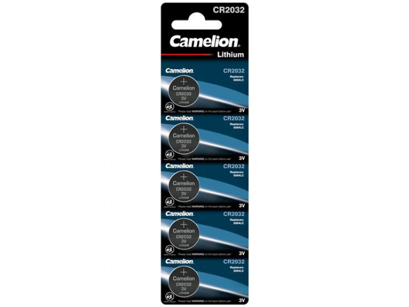 Batterie Camelion CR2032 Lithium (5 St.)