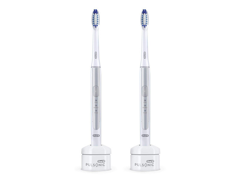 Oral-B Zahnbürste Pulsonic SLIM Duo mit 2 Zahnbürsten