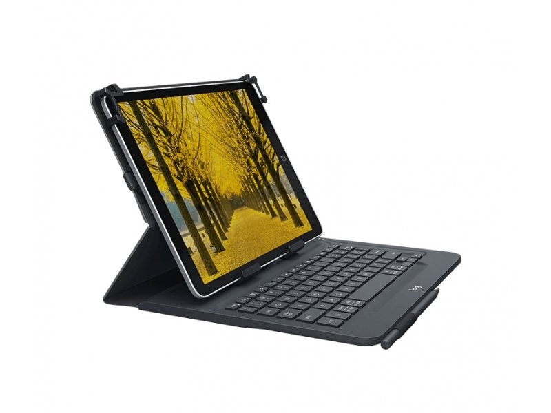 Logitech Univ. Folio w/Integ. keyb. for 9-10 Tablets DE-Layout 920-008337
