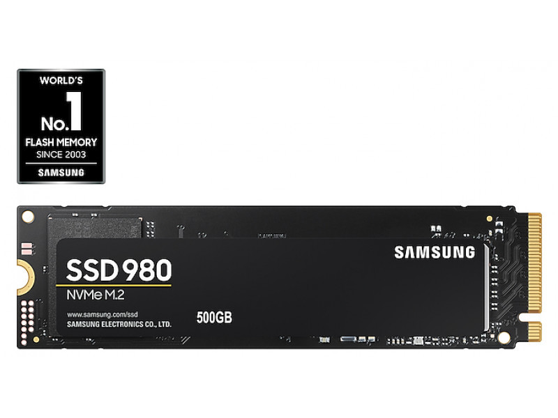 Samsung 980 - 500 GB - M.2 - 3100 MB/s MZ-V8V500BW