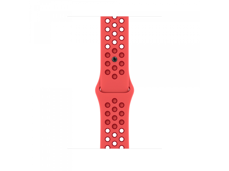 Apple 45mm Bright Crimson/Gym Red Nike Sport Band MPHA3ZM/A