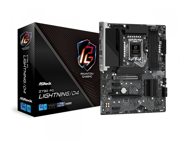 ASRock Z790 PG Lightning/D4 Intel Motherboard 90-MXBJM0-A0UAYZ