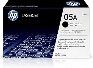 HP Original CE505A Laserjet Laser Toner Cartridge - Black