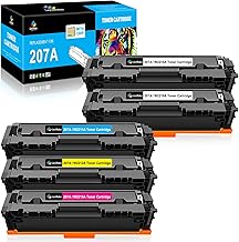LeciRoba 207A (with chip) for HP W2210X W2211X W2212X W2213X W2210A W2211A W2212A W2213A 207X 207A Toner for HP Color Laserjet Pro MFP-M283fdw MFP-M283fdn MFP-MP-MP-MP-M283fdn MFP-MP-MP-MP-M 282nw