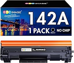 GPC IMAGE 142A Toner Compatible with HP 142A Black 142X, for HP Laserjet MFP M140w Toner M110w M110 MFP M140 MFP M139w M139 W1420A W1420X (No Chip, Pack of 1, Black)